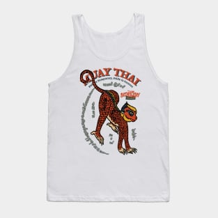 Classic Muay Thai Monkey Tattoo Tank Top